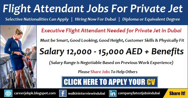 Cabin Crew Jobs in Dubai