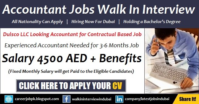 Dulsco Accountant Dubai Jobs