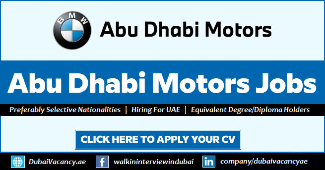 Abu Dhabi Motors BMW Careers