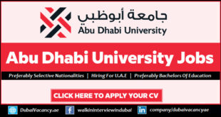 Abu Dhabi University Careers