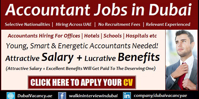 Accountant Jobs in Dubai