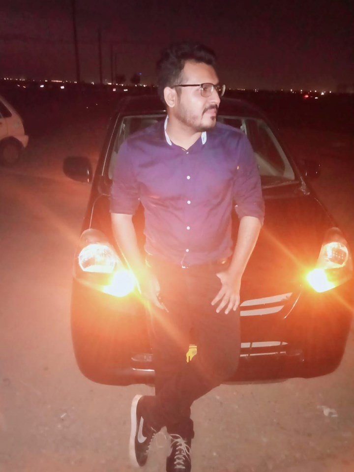 Adil Stands With His Own Daihatsu Mira
