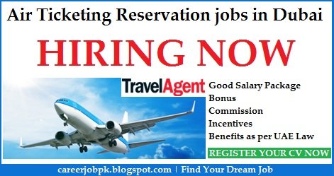 Air Ticketing Reservation Officer jobs in Dubai