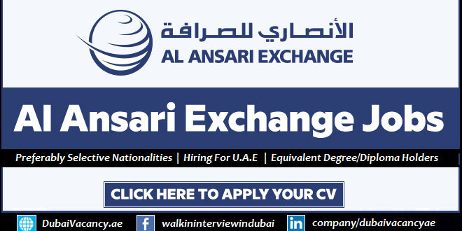 Al Ansari Exchange Careers