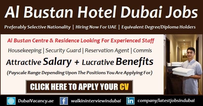 Al Bustan Centre and Residence Careers