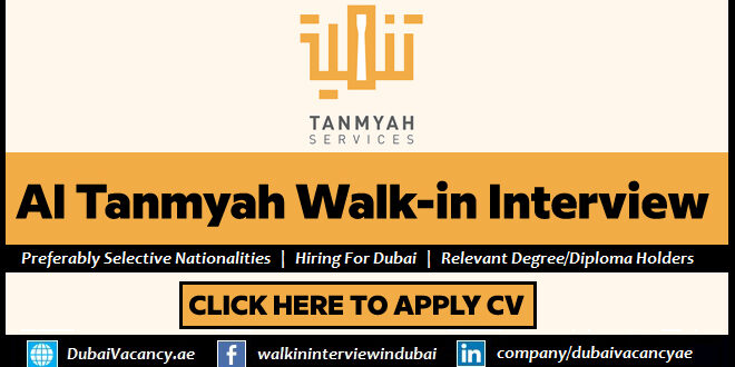 Al Tanmyah Services Careers