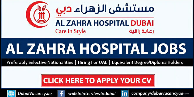Al Zahra Hospital Careers