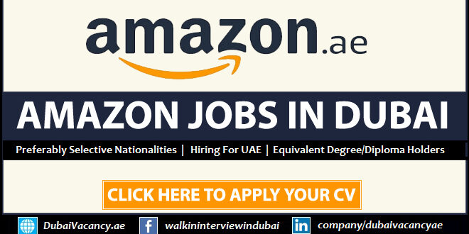 Amazon Jobs in Dubai
