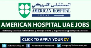 American Hospital Dubai Careers
