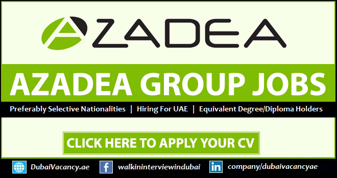 Azadea Group Careers 2025 Walk in Interview in Abu Dhabi 1 Azadea Careers