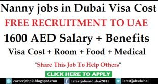 Babysitting Nanny jobs in Dubai UAE
