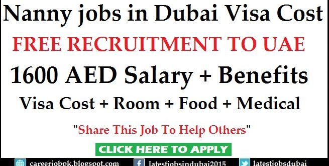 Babysitting Nanny jobs in Dubai UAE