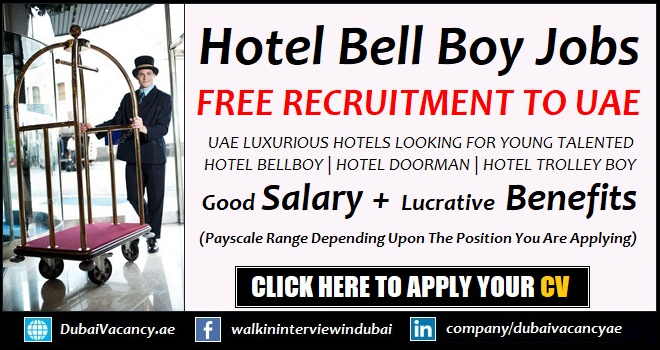 Bell Boy Jobs in Dubai & UAE 2024 in Hotels-Airports-Others 1 Bell Boy Jobs in Dubai