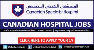 Canadian Hospital Dubai Careers