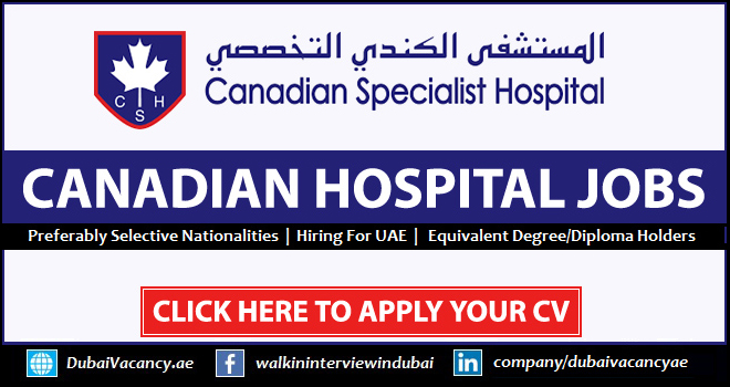 Canadian Hospital Dubai Careers 2025 For Nurses & Admins 1 Canadian Hospital Dubai Careers 1