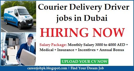 Courier Delivery Driver jobs in Dubai