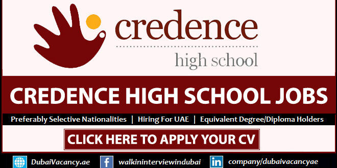 Credence High School Careers