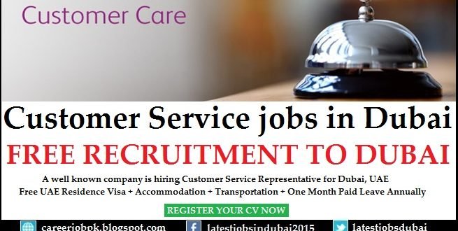 Customer Service Representative jobs in Dubai