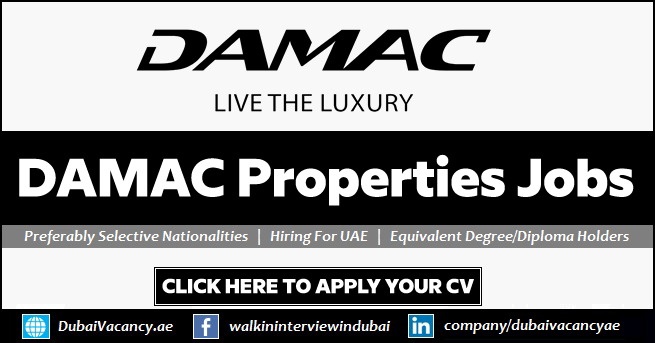 DAMAC Careers in Dubai