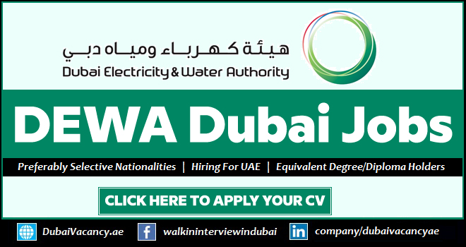 DEWA Careers - Dubai Electricity & Water Authority