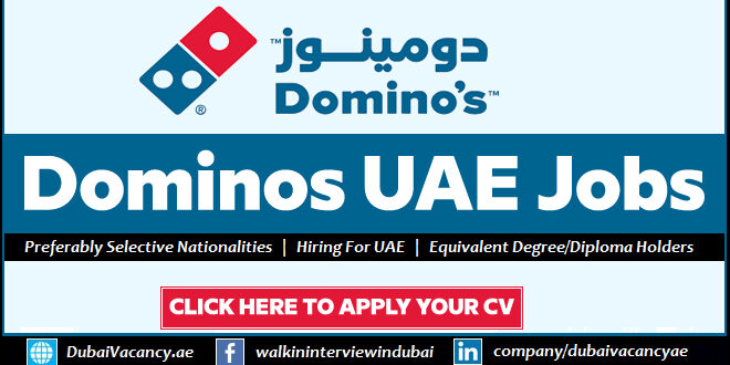 Dominos UAE Careers