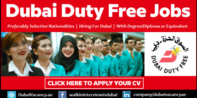 Dubai Duty Free Careers