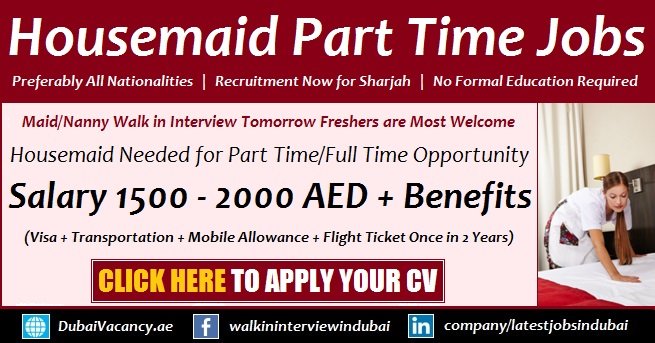 Housemaid Jobs in Dubai