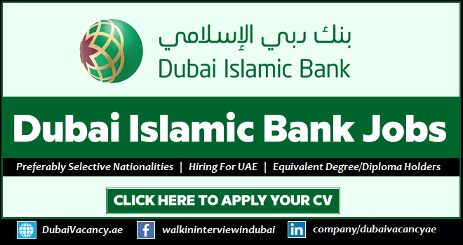 Dubai Islamic Bank Careers UAE 2026 Multiple Job Vacancies 1 Dubai Islamic Bank Careers UAE