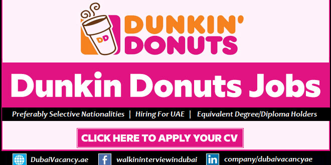 Dunkin Donuts Careers