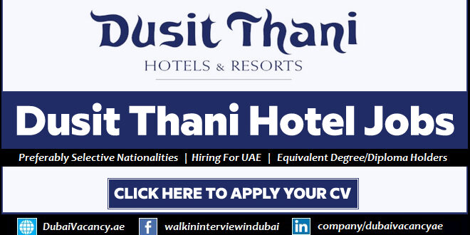 Dusit Thani Dubai Careers