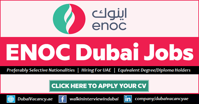 ENOC Careers in Dubai