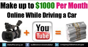 How To Earn Money Online While Driving a Car in Dubai