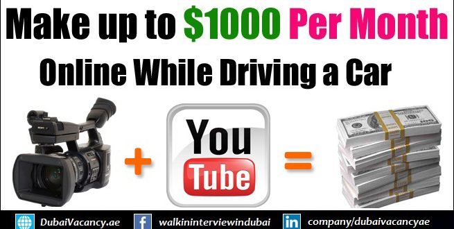 How To Earn Money Online While Driving a Car in Dubai