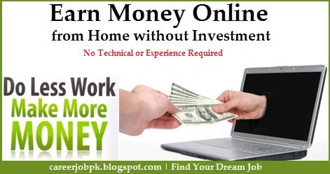 How To Earn Money Online From Home Without Investment