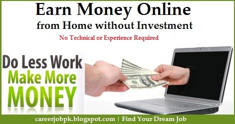 How To Earn M! oney Online From Home Without Investment -