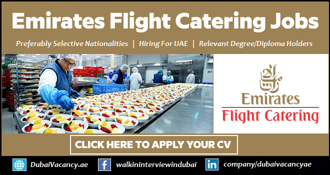 Emirates Flight Catering Careers 1