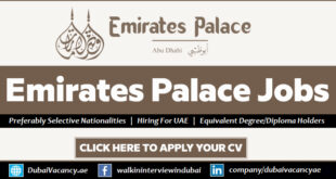Emirates Palace Careers