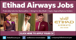 Etihad Airways Careers