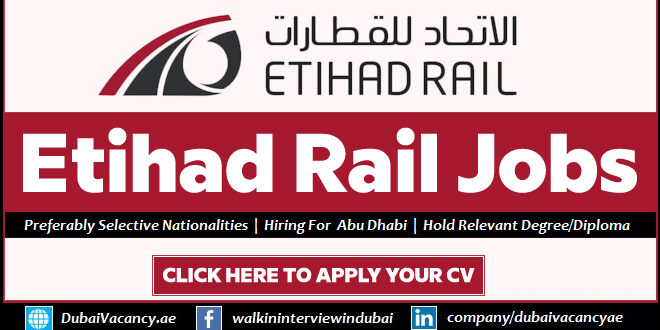 Etihad Rail Careers