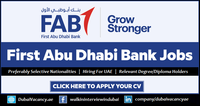 FAB Careers 2025 (24) Latest First Abu Dhabi Bank Jobs 1 FAB Careers First Abu Dhabi Bank Jobs