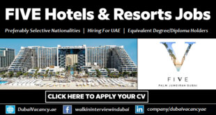 FIVE Hotels and Resorts Careers