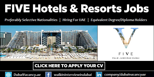 FIVE Hotels and Resorts Careers