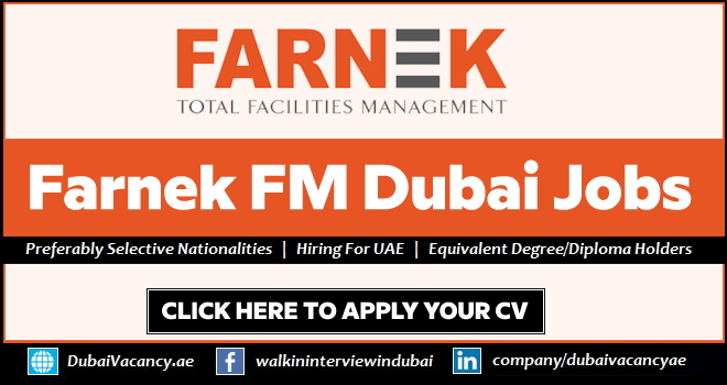 Farnek Careers 2025 Announced Walk in Interview in Dubai 1 Farnek Careers Walk in Interview