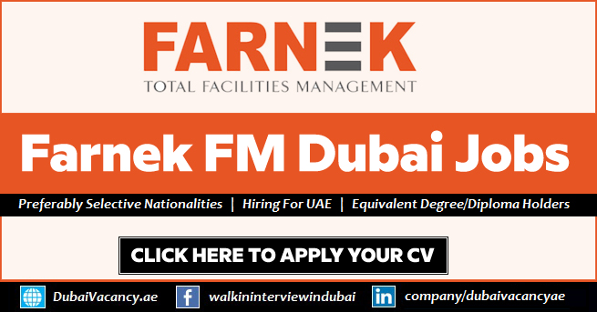 Farnek Careers in Dubai