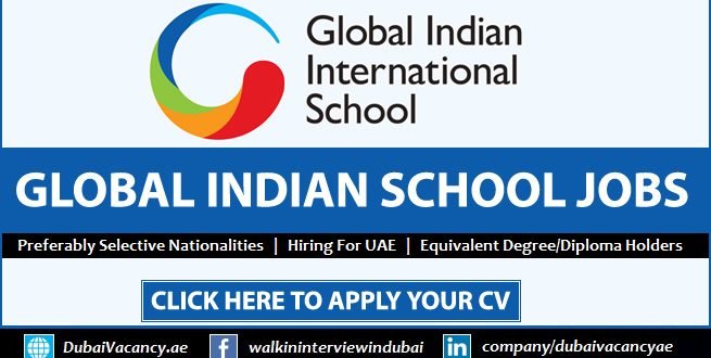 Global Indian International School Careers