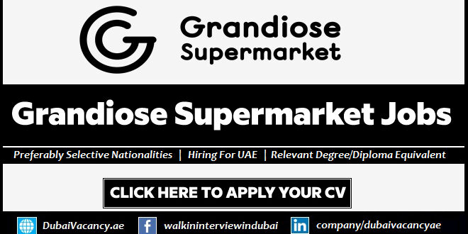 Grandiose Supermarket Careers