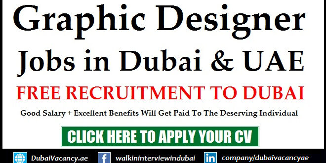 Graphic Designer Jobs in Dubai