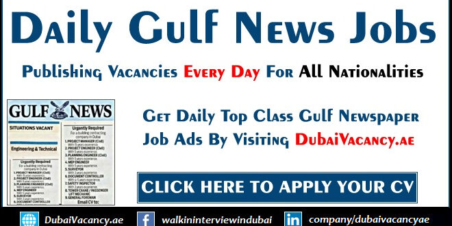 Gulf News Jobs