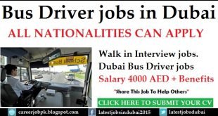 Heavy Bus Driver jobs in Dubai