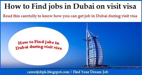 How To Find Jobs in Dubai on Visit Visa